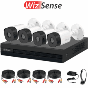 Kit de 4 canales con cámaras B1A11 de 1 MP