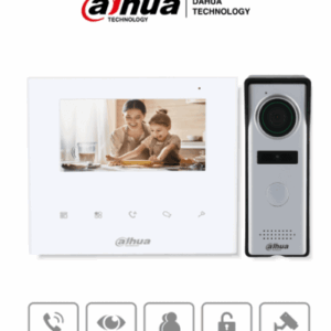 Kit de videoportero analógico con monitor de 4.3